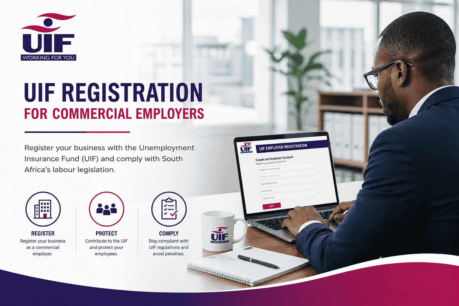 UIF Registration for Commercial Employers South Africa