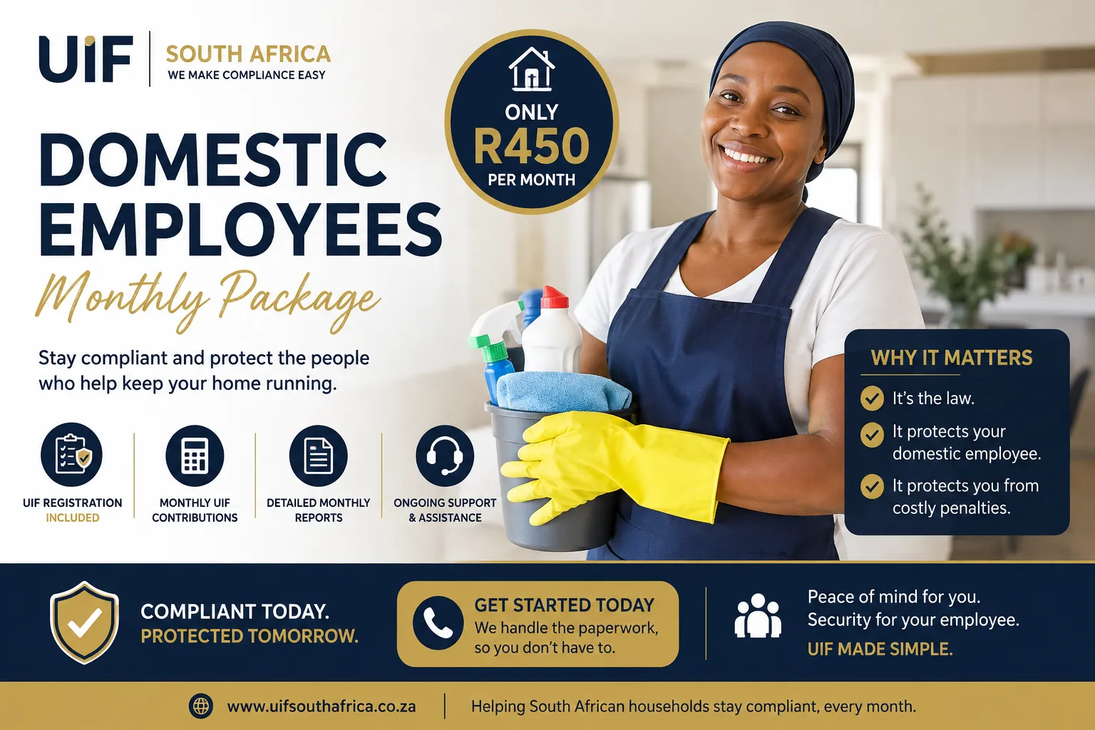 Admin Boss – UIF Division monthly UIF service for domestic employers in South Africa
